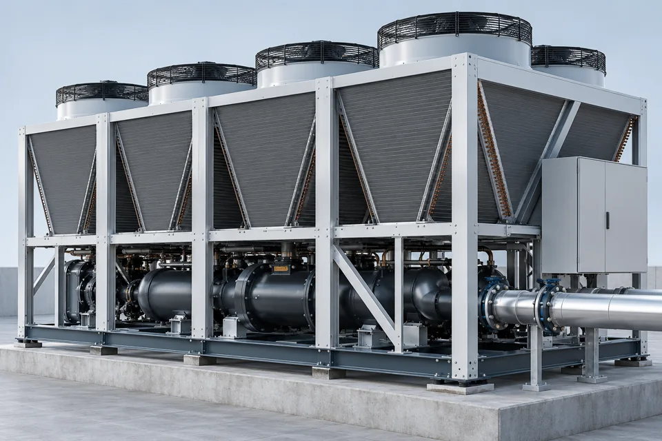 Illustrative Industrial cooling & HVAC image